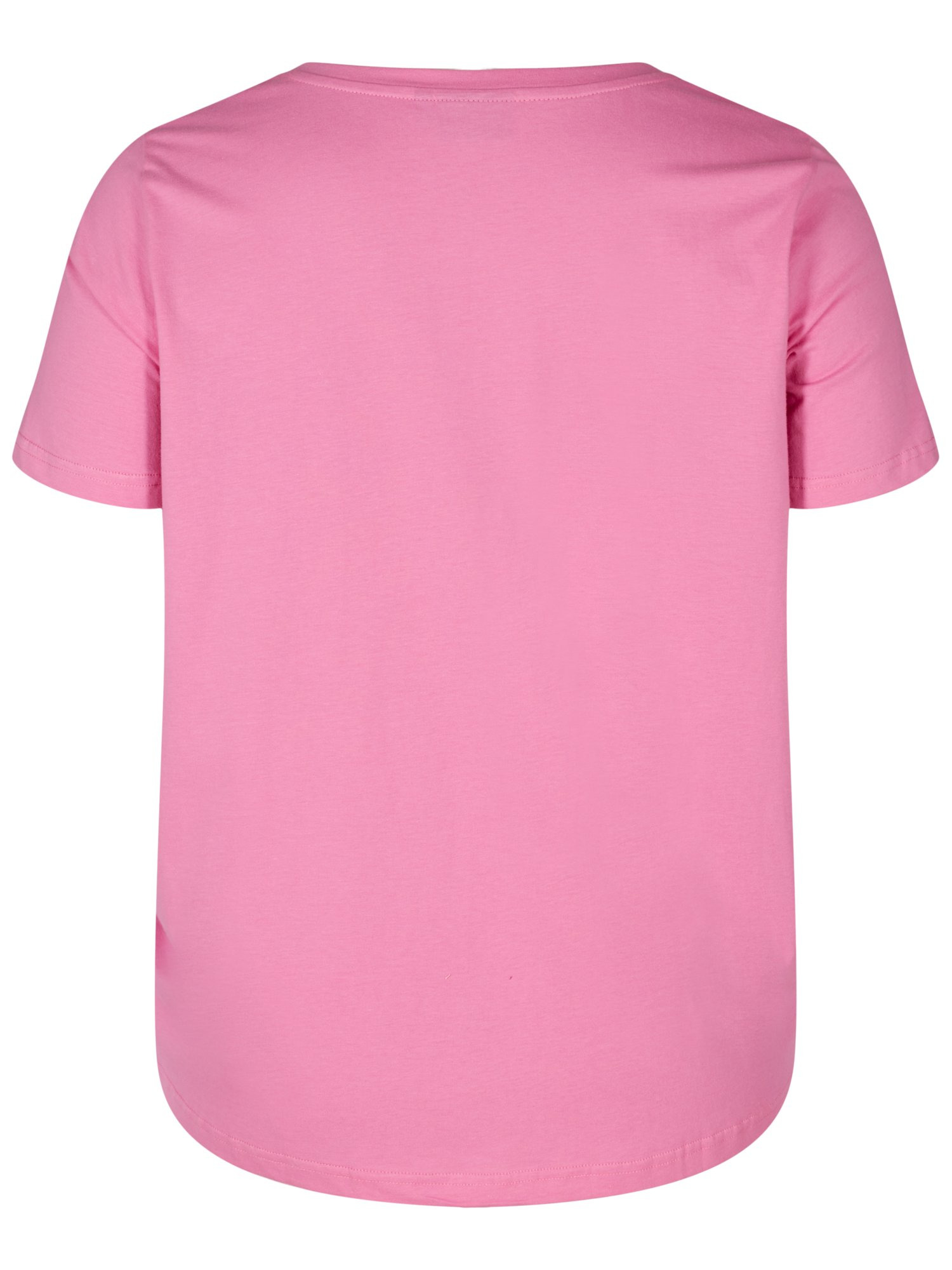 Zizzi T-Shirt Vera in Pink 