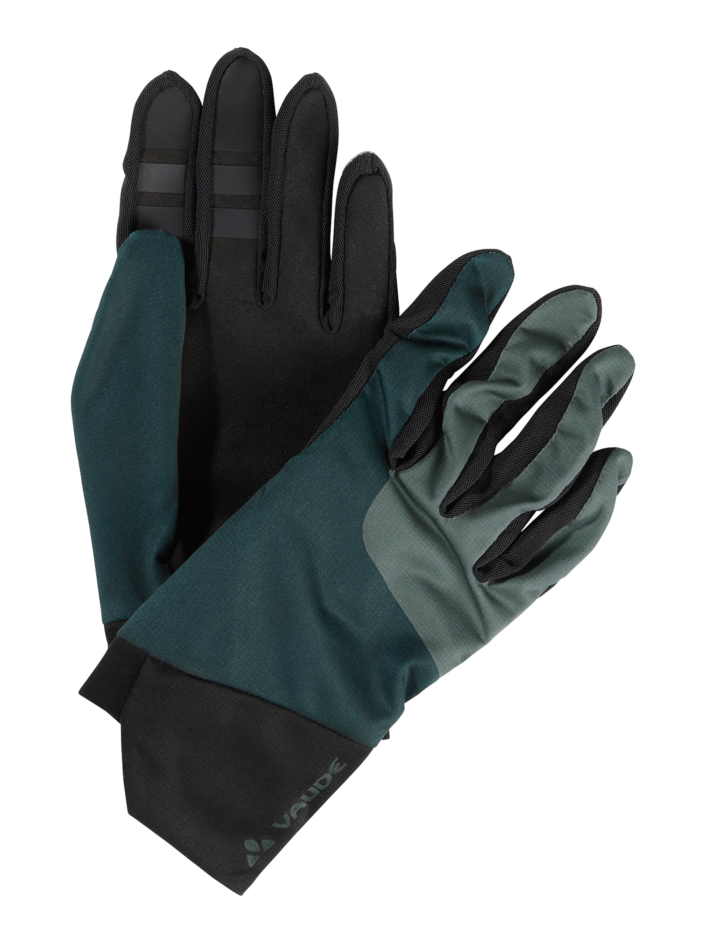 VAUDE Sports gloves 'Moab' in Green: front