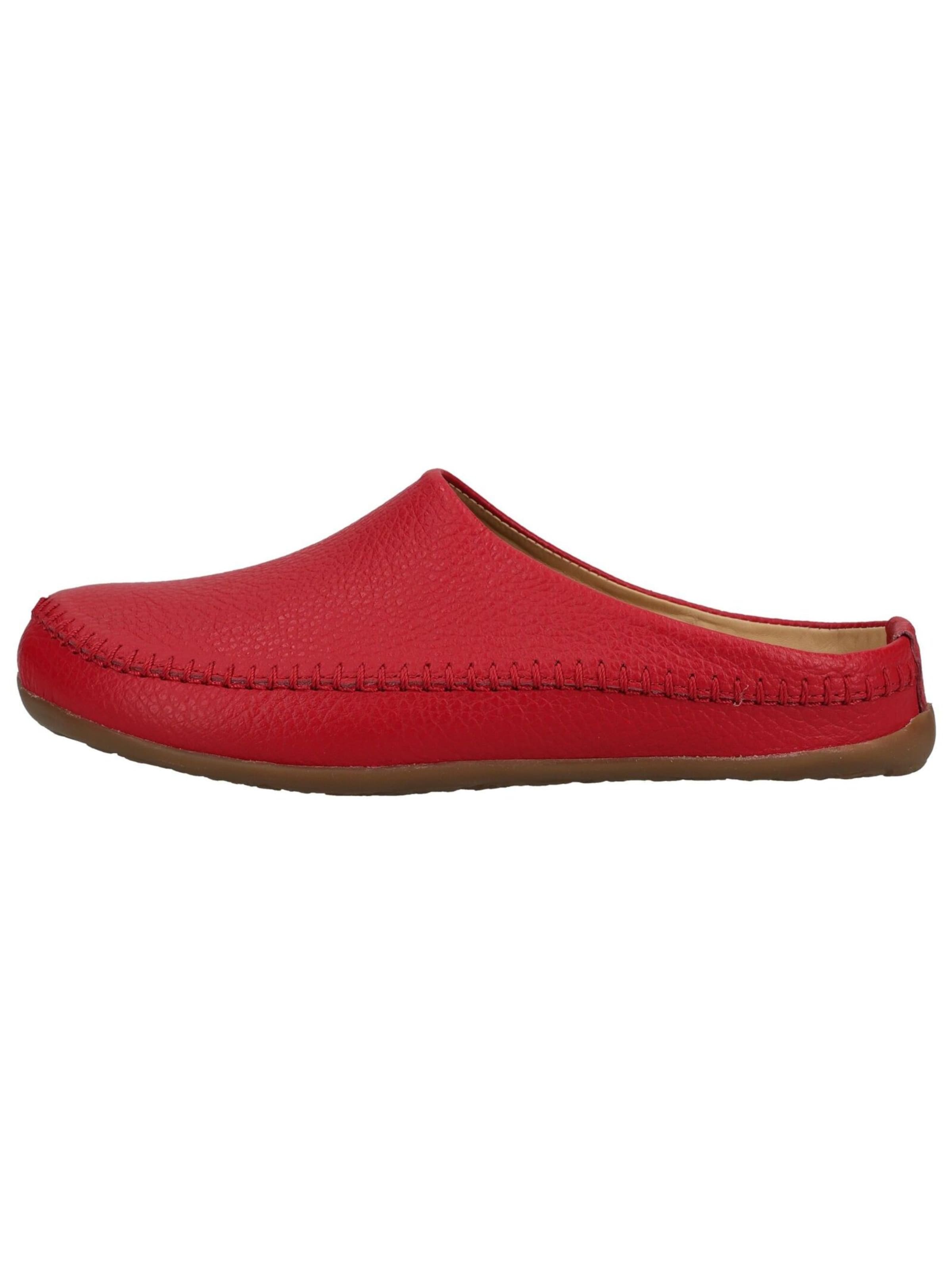 HAFLINGER Huisschoenen in Rood