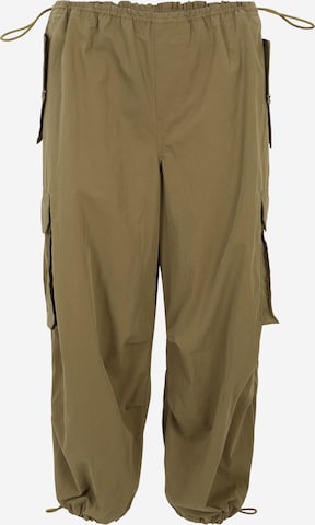 River Island Petite Loose fit Cargo Pants in Beige: front