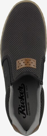 Rieker Trampki slip on w kolorze czarny