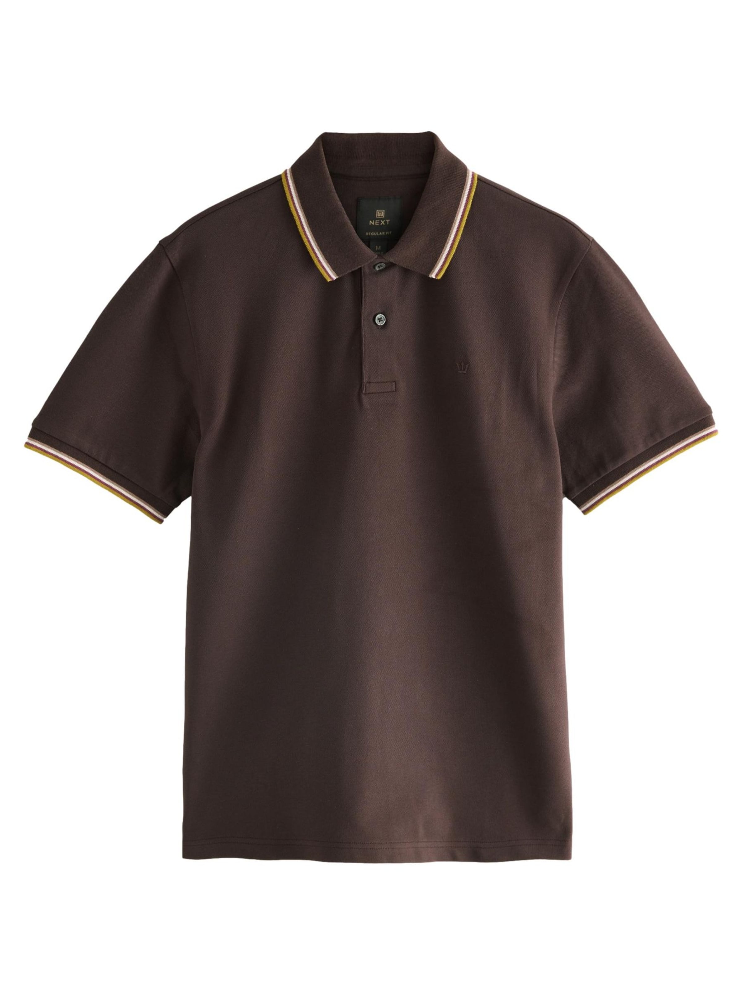 Next Тениска в кафяво: отпред