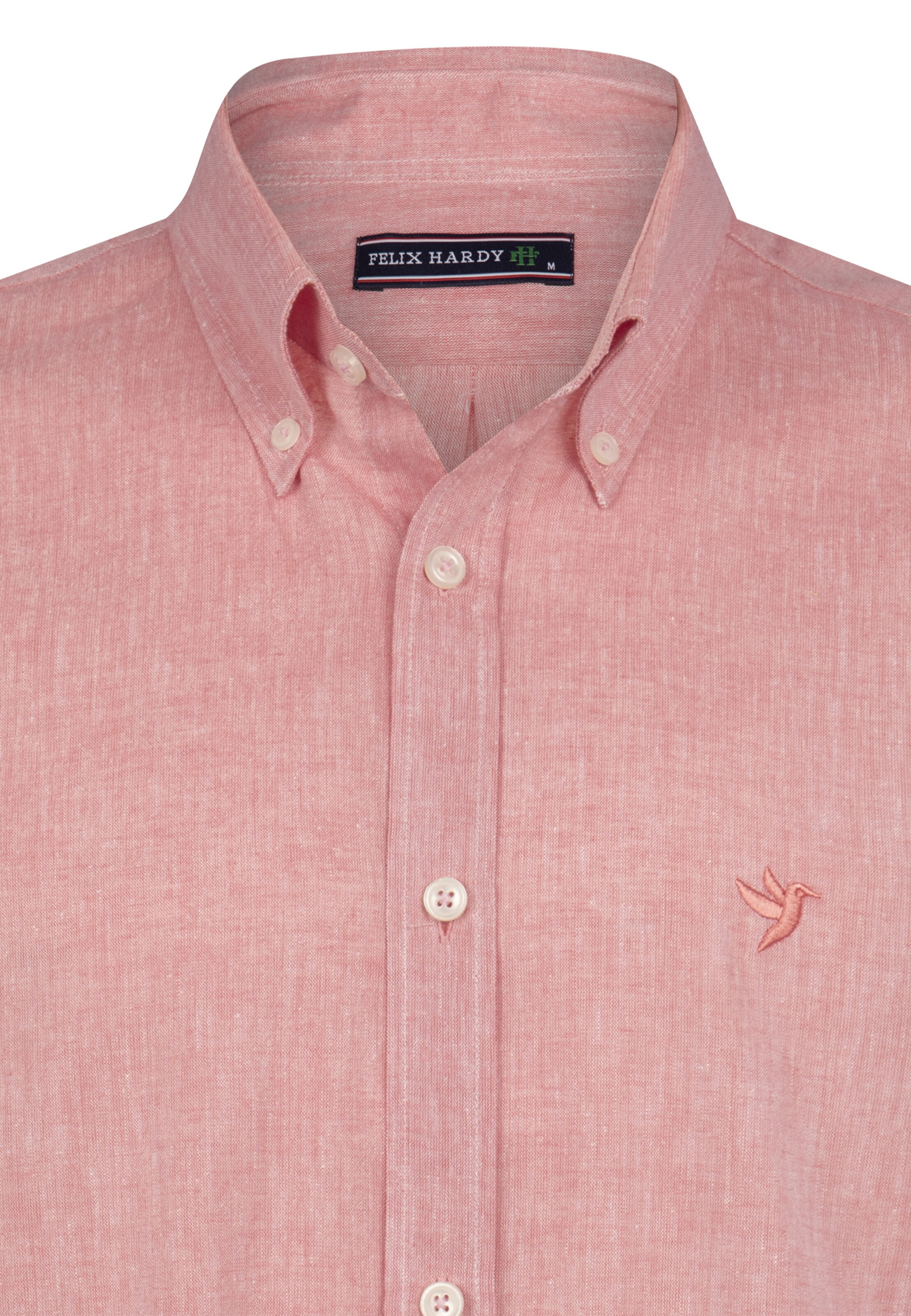 Felix Hardy Regular fit Button Up Shirt in Red