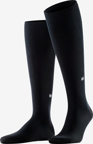 BURLINGTON Kniestrümpfe 'Dublin' in Schwarz: Vorderseite