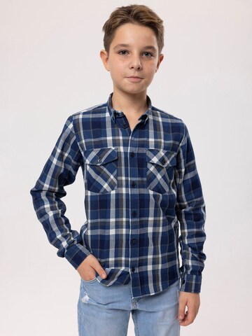 Coupe regular Chemise By Diess Collection en bleu : devant