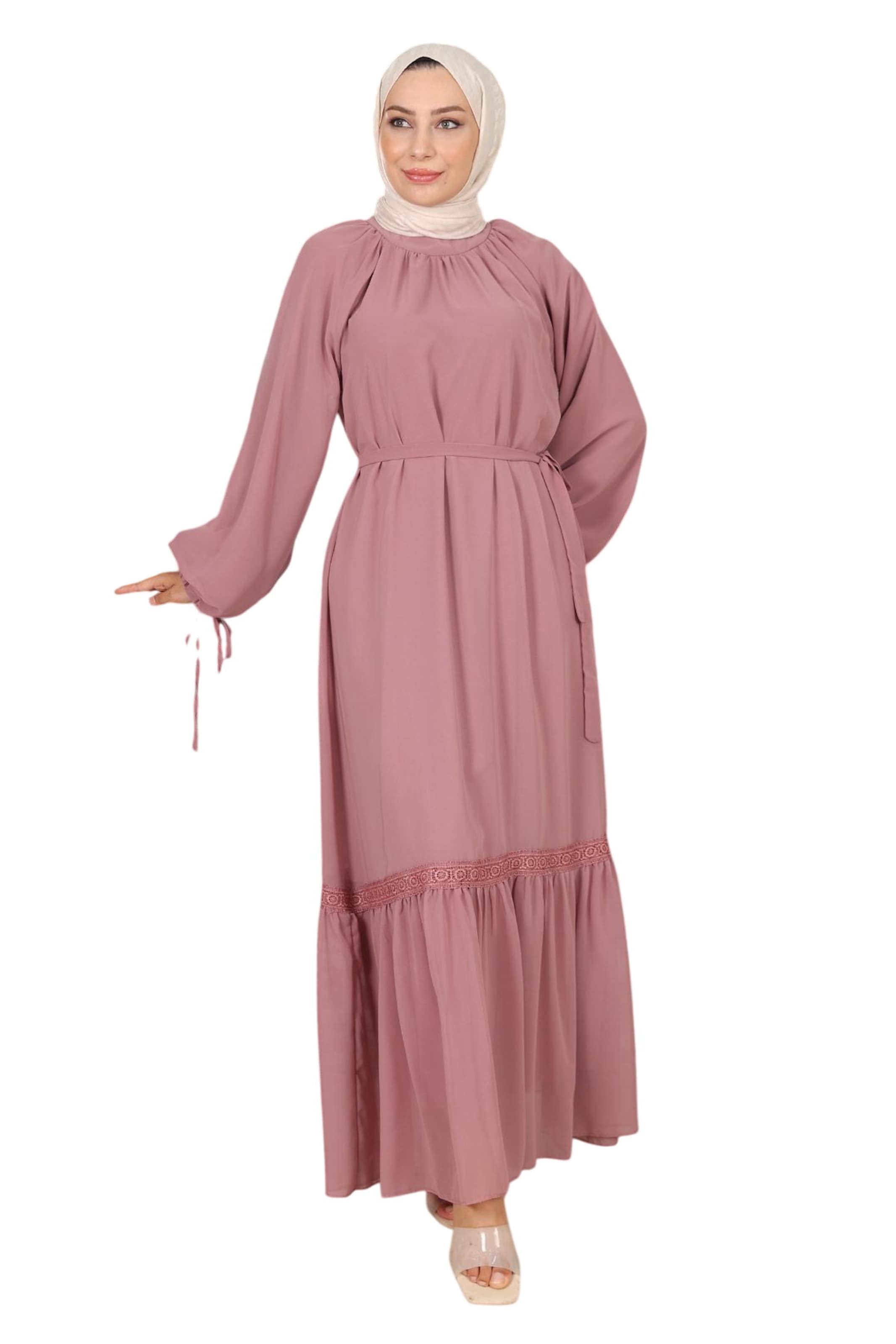 MODAMIHRAM Kleid in Pink: Vorderseite