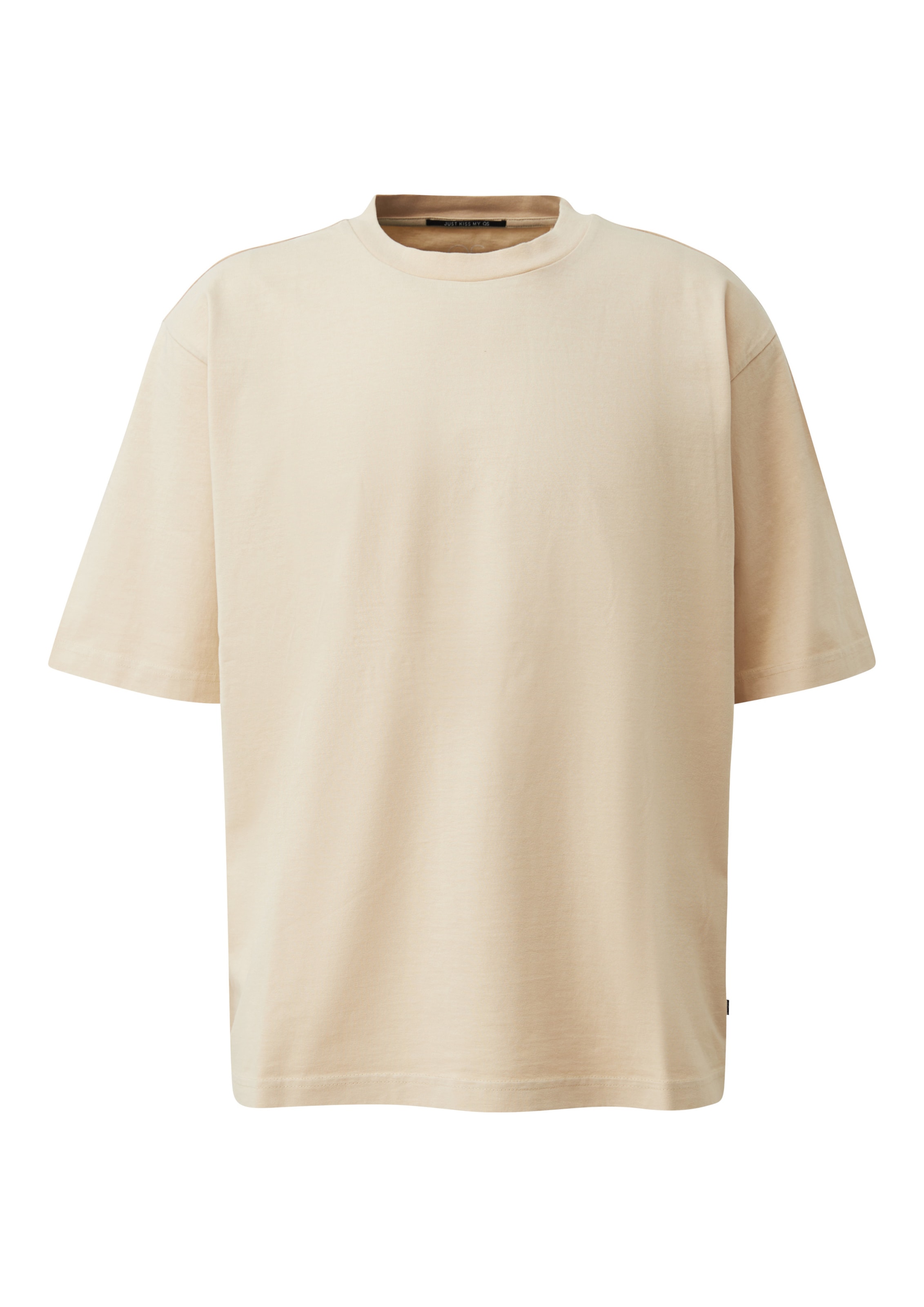 QS T-Shirt in Beige: Vorderseite