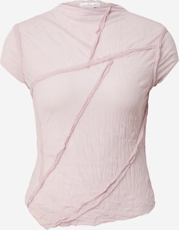 TOPSHOP Shirt in Roze: voorkant