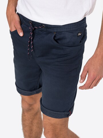 BLEND Slimfit Shorts in Blau