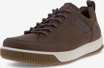 ECCO Sneakers laag in Bruin: voorkant