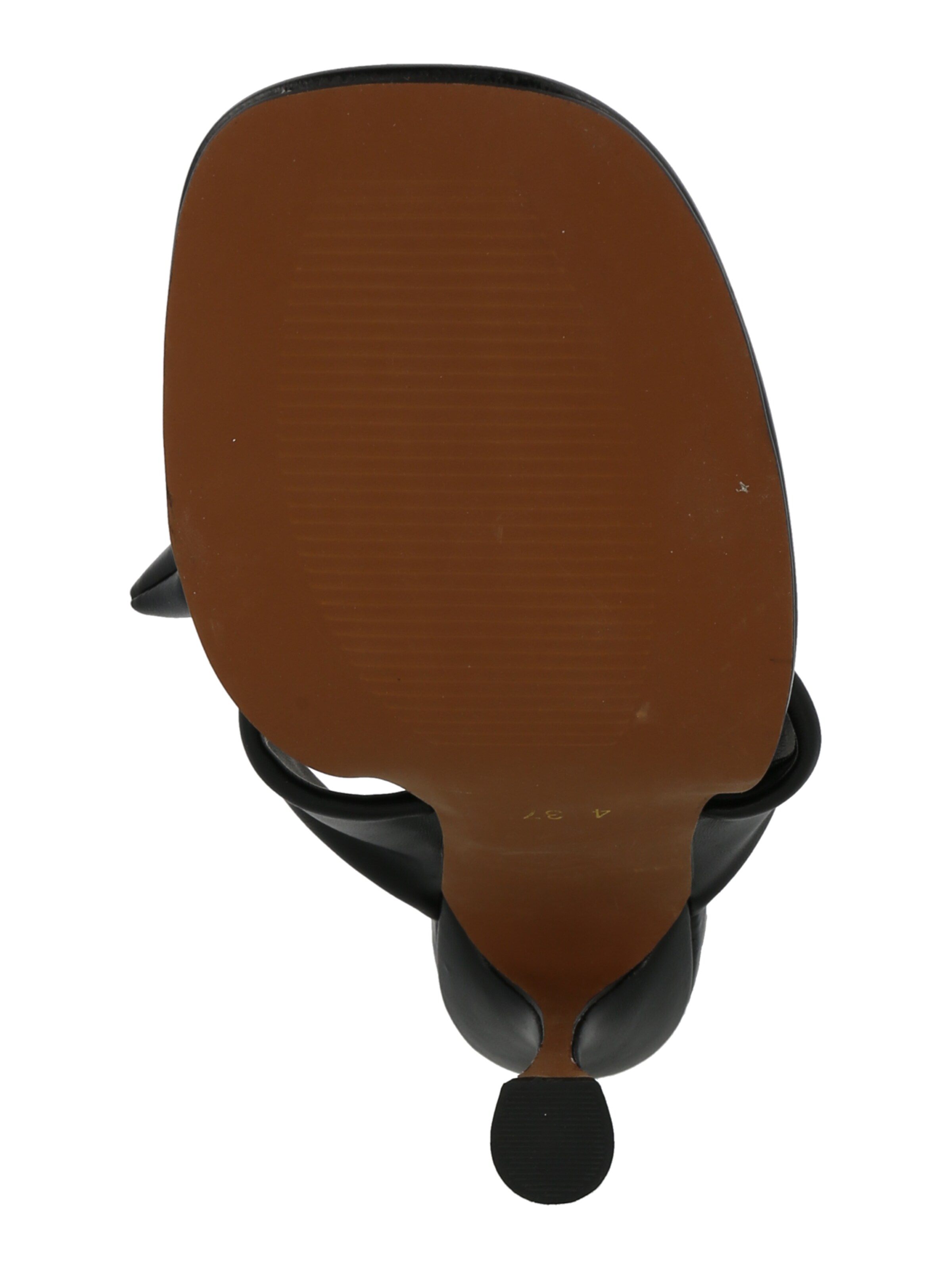 River Island - Sandalias de dedo en negro