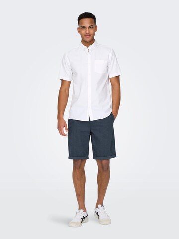 regular Pantaloni 'Peter Dobby' di Only & Sons in blu