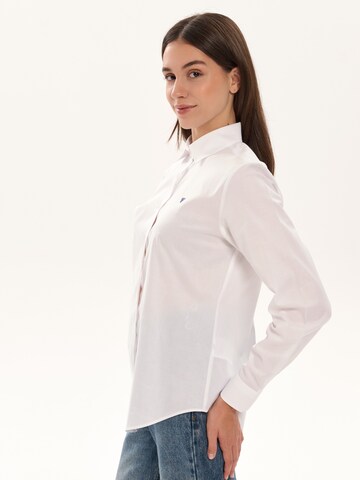 Chemisier 'Solange' NOWIHT en blanc