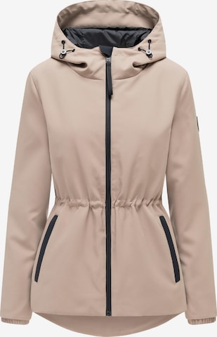 Veste fonctionnelle 'Katzilein 16' MARIKOO en beige : devant