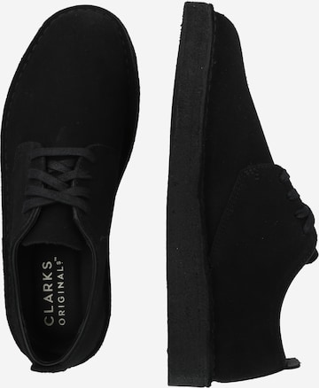 Clarks Originals - Zapatos con cordón 'London' en negro