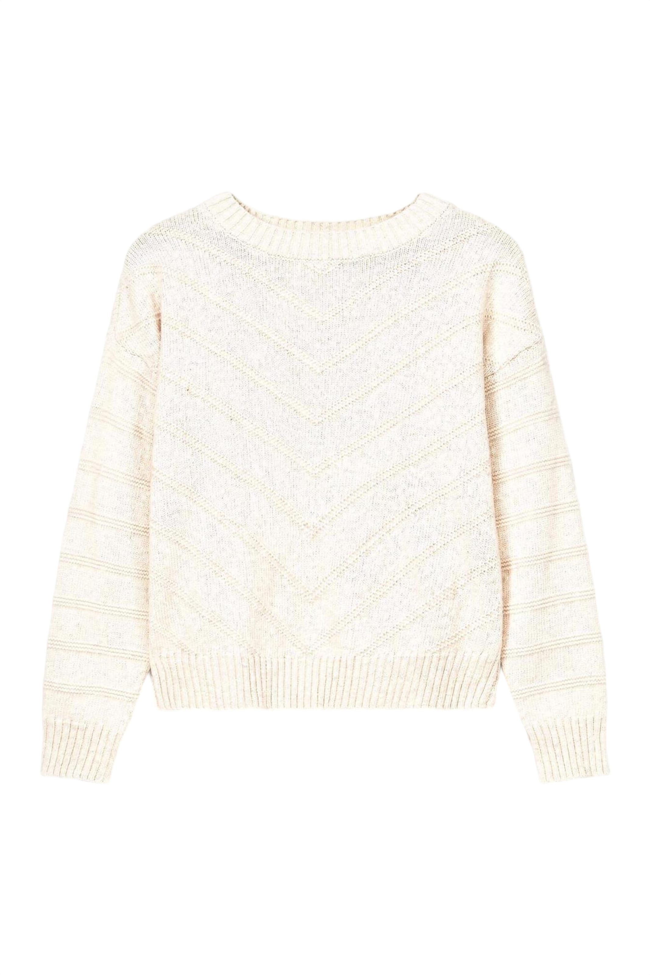 Springfield Trui in S in de kleur Lichtbeige, Productweergave