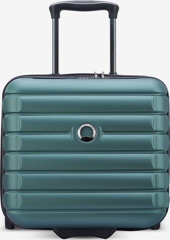 Trolley di Delsey Paris in verde: frontale