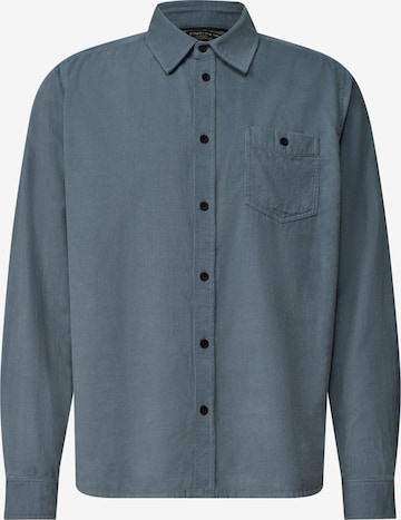 Street One MEN Hemd in Blau: Vorderseite