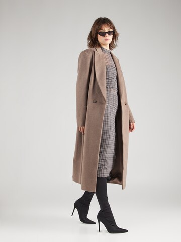 TOPSHOP Between-seasons coat in Beige