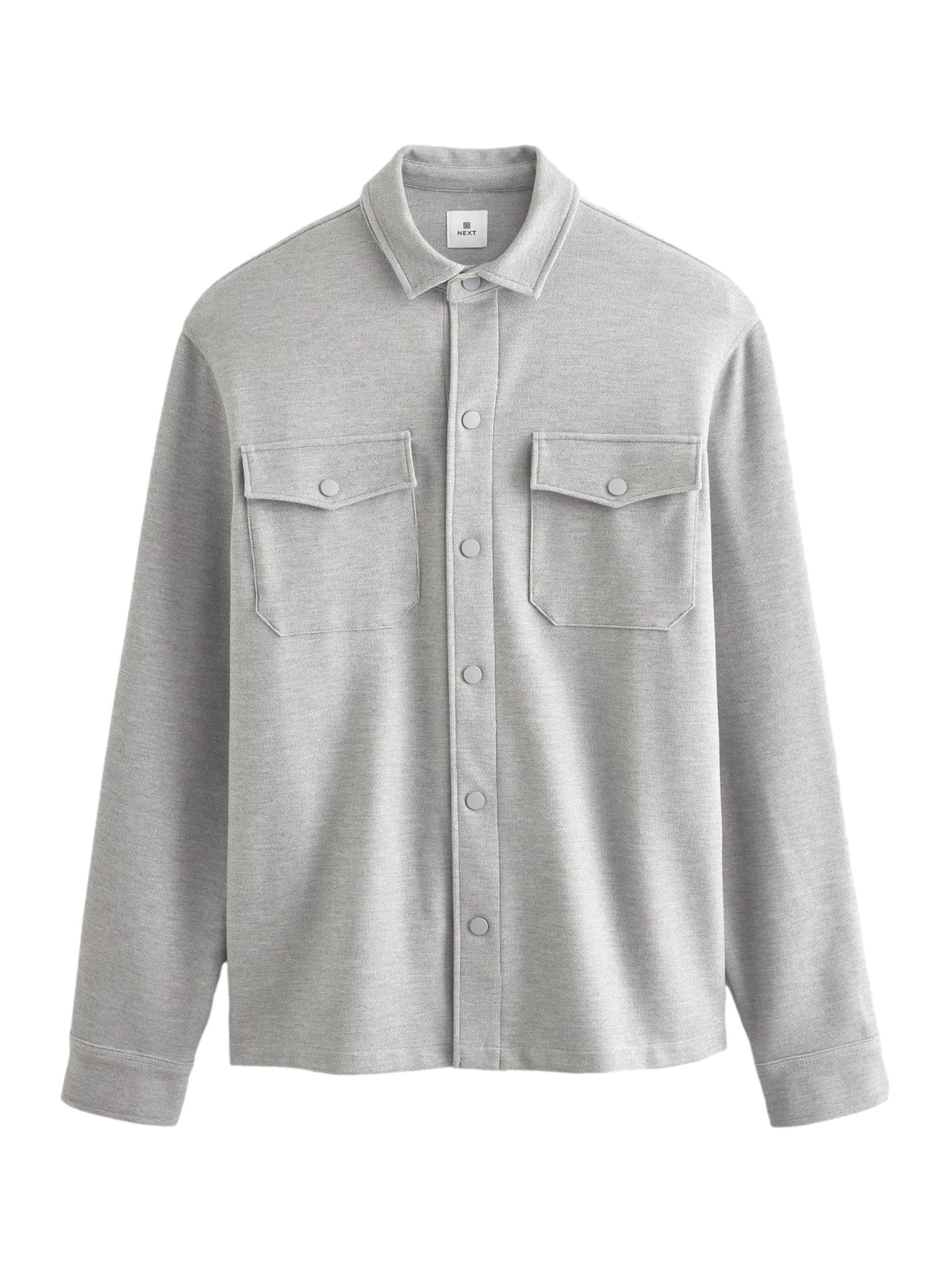 Next Prehodna jakna | siva barva: sprednja stran