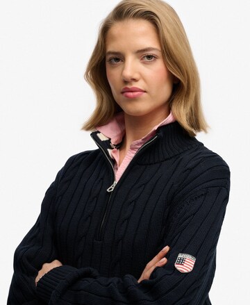 Superdry Trui in Blauw