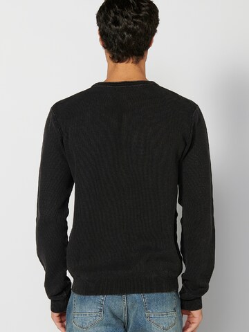 KOROSHI Pullover in Schwarz