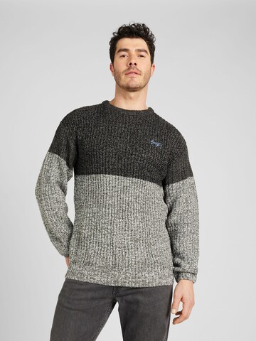 Denim Project Sweater in Grey: front