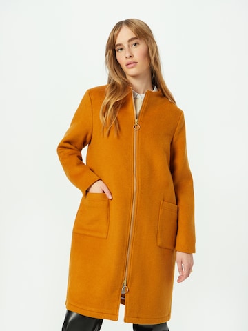 SKFK Between-Seasons Coat 'KATERINA' in Orange: front