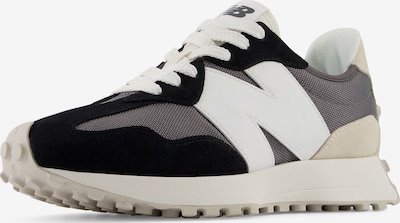 new balance Baskets basses '327' en beige / chocolat / noir / coquille d'oeuf, Vue avec produit