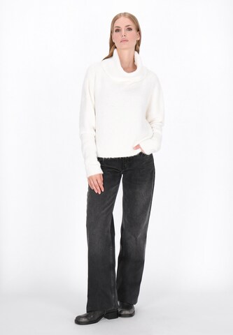 Pull-over DreiMaster Vintage en blanc