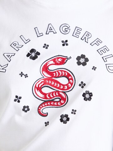 Karl Lagerfeld Футболка 'LNY' в Белый