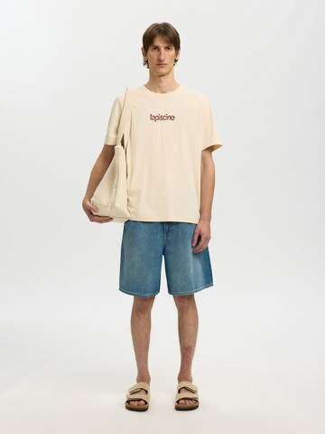 SELECTED Shirt in Beige