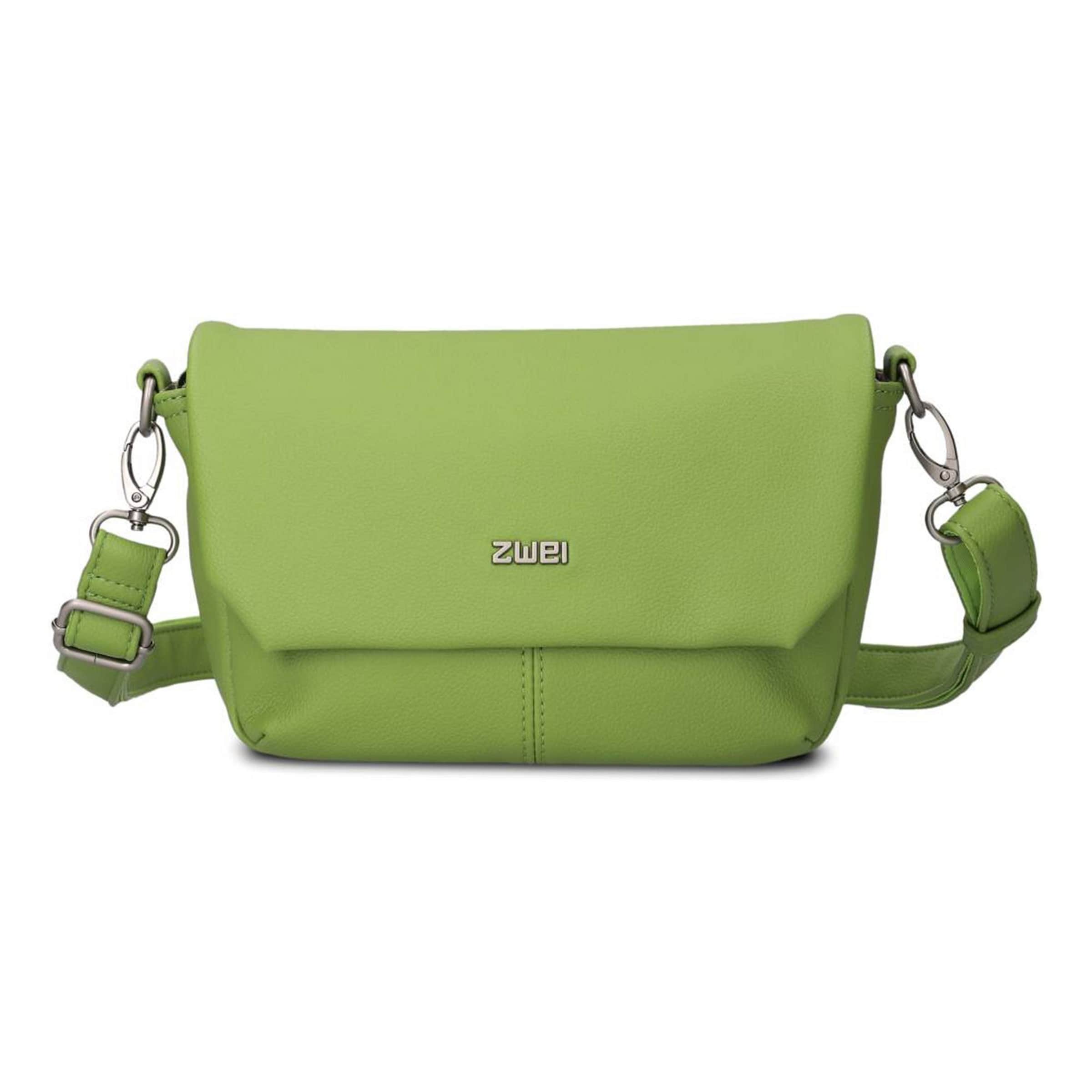 ZWEI Crossbody bag 'Mademoiselle' in Green: front