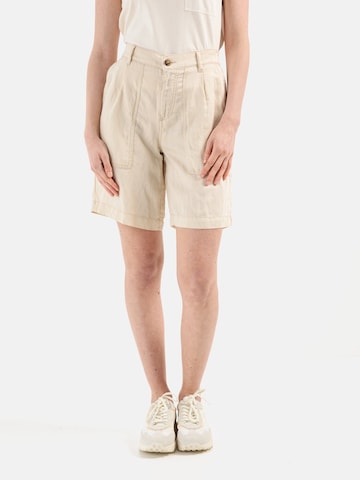 CAMEL ACTIVE Loose fit Pants in Beige: front