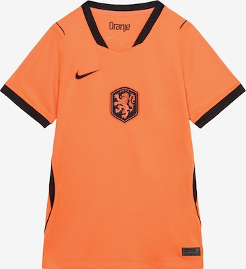 oranžinė NIKE Sportiniai marškinėliai 'KNVB': priekis