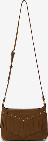 Sac à bandoulière 'Jane Cozy' Les Visionnaires en marron : devant