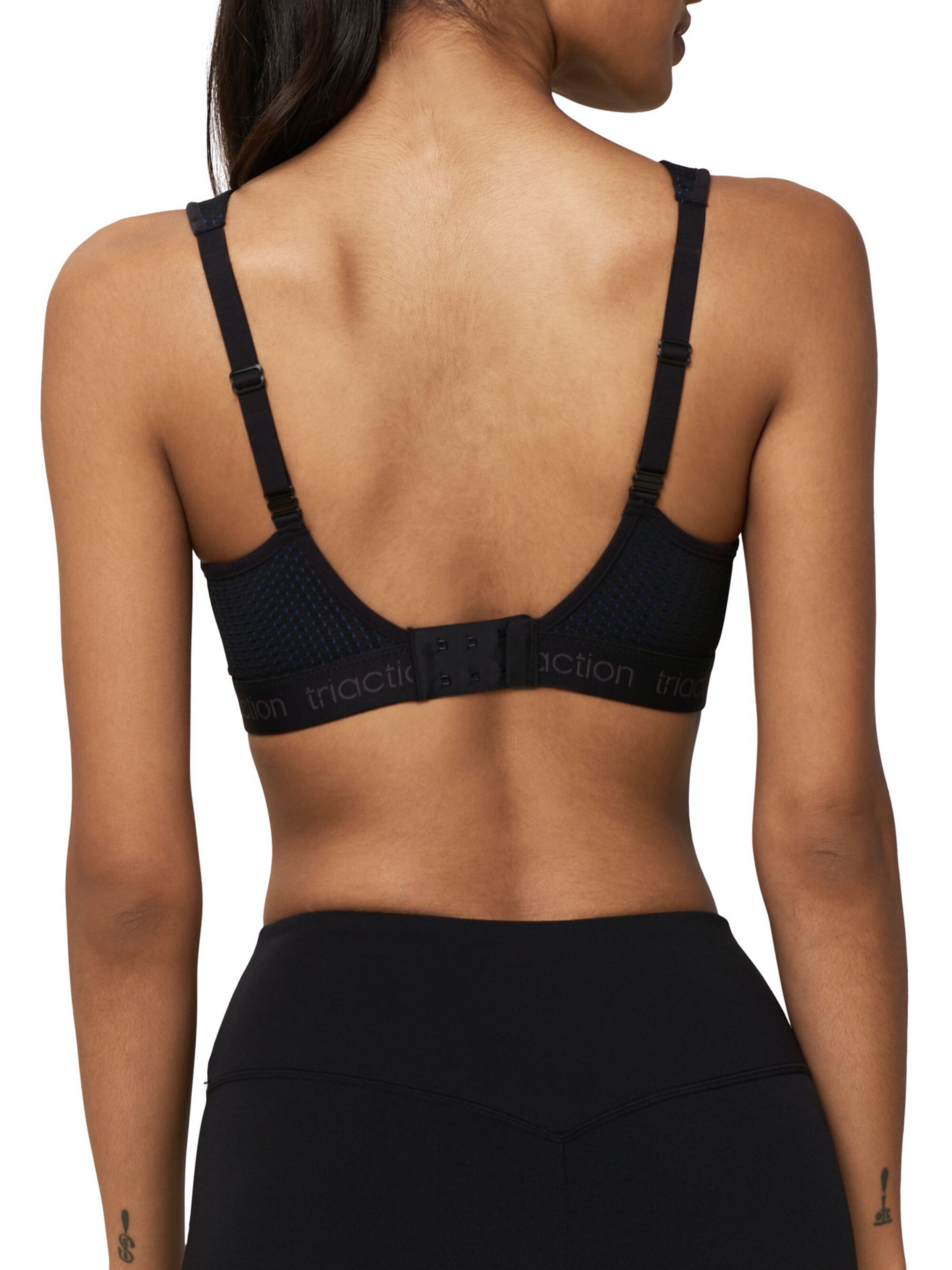 TRIUMPH Bralette Sports bra ' Triaction Energy Lite ' in Black
