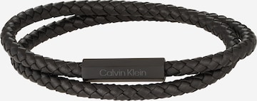 Bracelet Calvin Klein en noir : devant