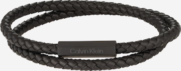 Calvin Klein Armband in Zwart: voorkant
