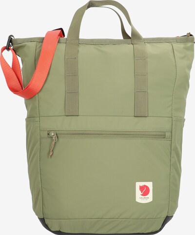 Zaino 'High Coast' Fjällräven di colore oliva / melone / bianco, Visualizzazione prodotti