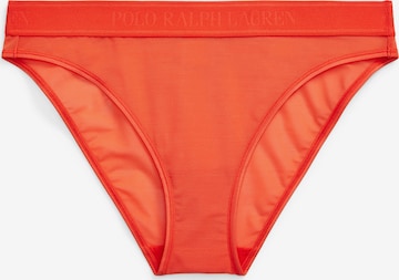 Polo Ralph Lauren Slip ' BIKINI ' in Rood: voorkant