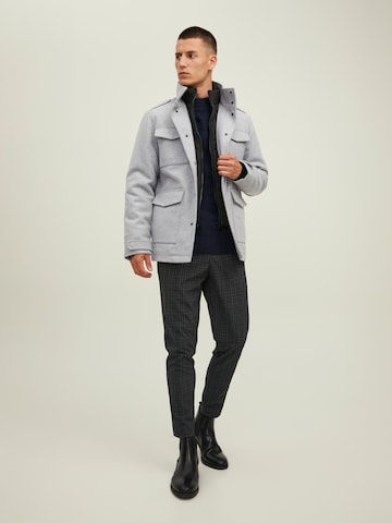 JACK & JONES Between-Season Jacket 'Parker' in Grey