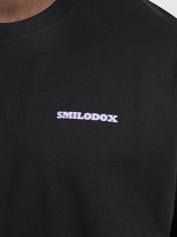 Smilodox T-Shirt 'Adrian' in Schwarz