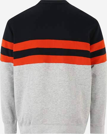 Only & Sons Big & Tall Sweatshirt 'THOR' in Grey