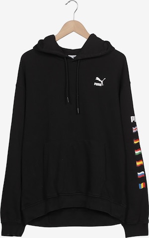 PUMA Kapuzenpullover L in Schwarz: Vorderseite