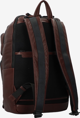 Piquadro Backpack 'Harper' in Brown