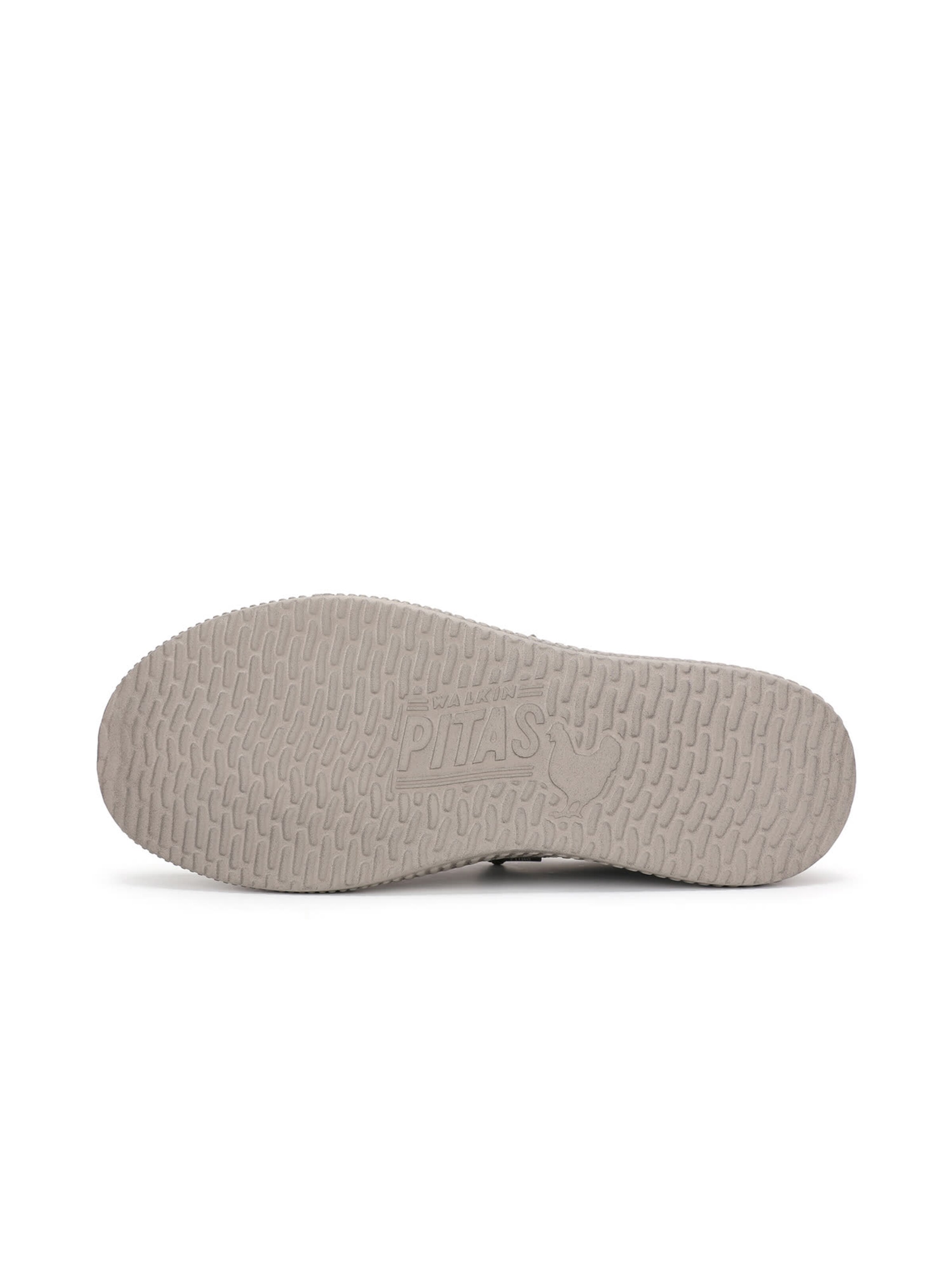 Walk In Pitas Moccasin 'Wallabi' in Grey: bottom
