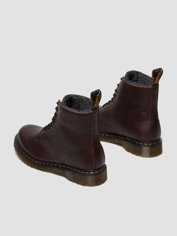 Dr. Martens Schnürboots ' 1460 Grizzly Boot ' in Braun