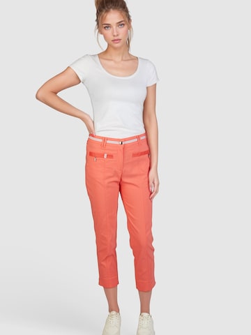 Navigazione Regular Modische 7/8 Bengalinhose in Rot