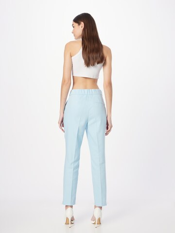 Coupe slim Pantalon à plis s.Oliver BLACK LABEL en bleu